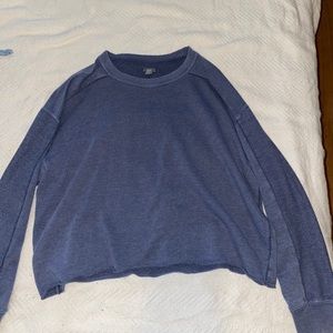 aerie oversized cropped pullover